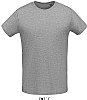 Camiseta Hombre Martin Serigrafia Digital Sols - Color Gris Mezcla